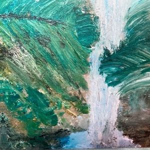 Canvas print from original painting